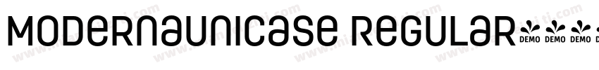 ModernaUnicase Regular字体转换